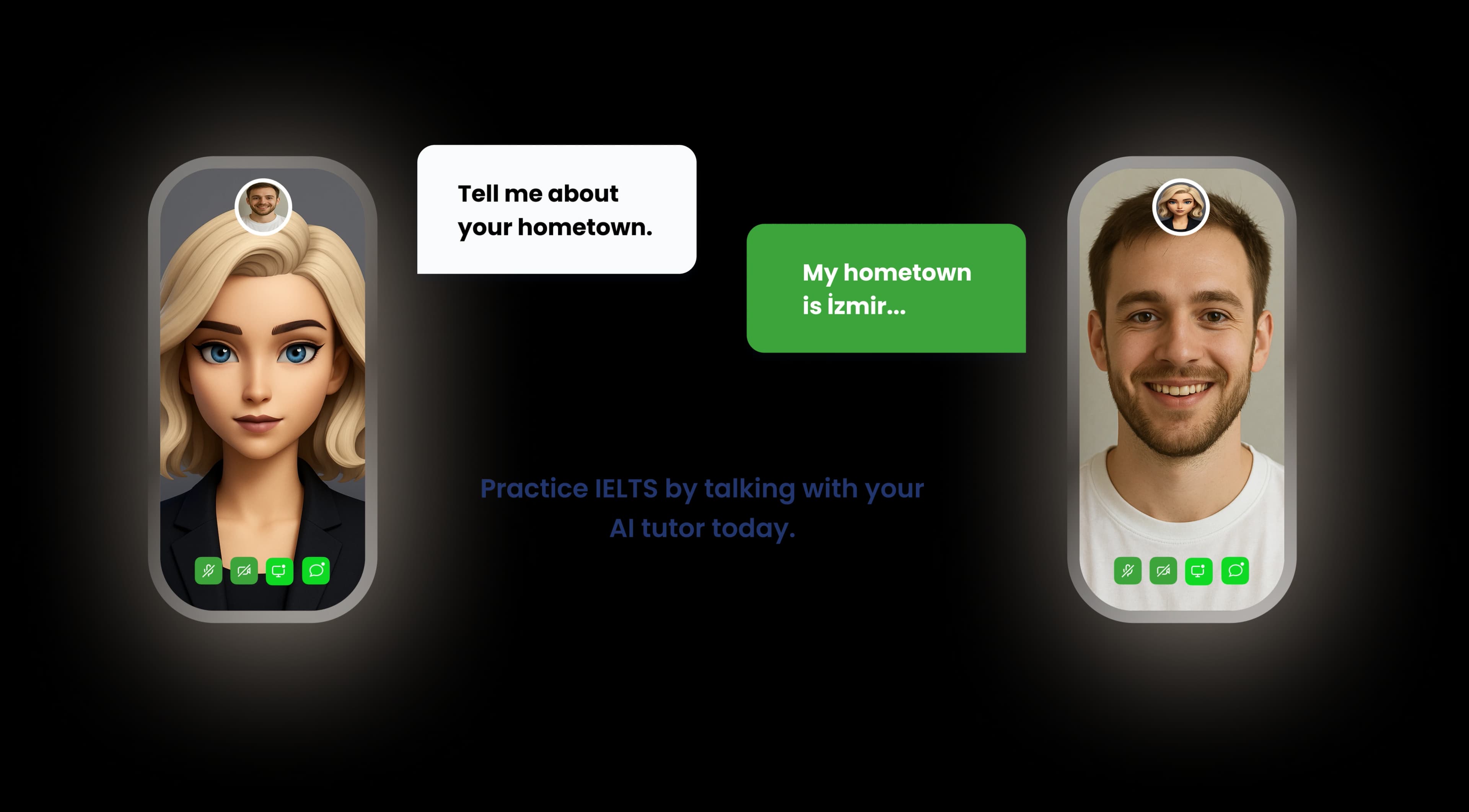 FLAI Artificial Intelligence <br /> Speaking Practice