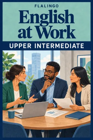 Cover of English at Work — Upper Intermediate